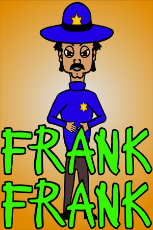 Frank Frank from the animated cartoon series Pancake Paradise