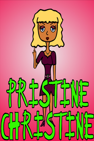 Pristine Christine from the animated cartoon series Pancake Paradise